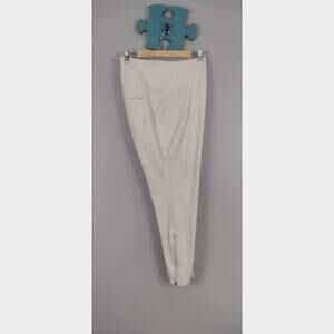 Athleta plus size 2X Delancey textured moto tight legging Creme activewear